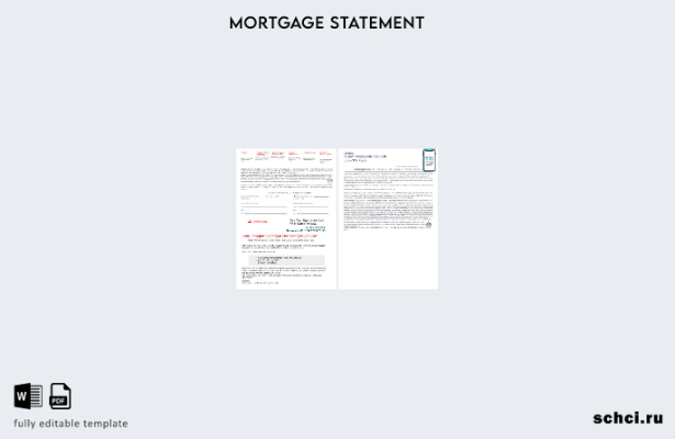 скачать цифровую выписку по ипотечному кредиту USA Santander Bank в формате Word